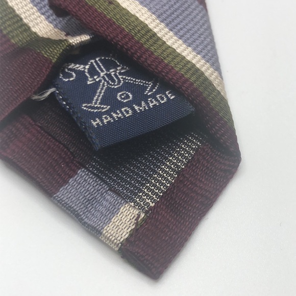 Polo by Ralph Lauren Brittany Ltd Slim Tie Hand Made All Silk - Picture 5 of 9